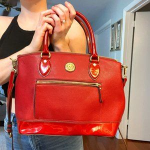 Anne Klein Shoulder Bag - Red